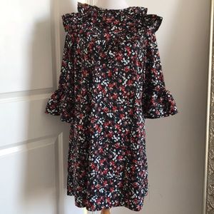 Flora Ruffled Dress